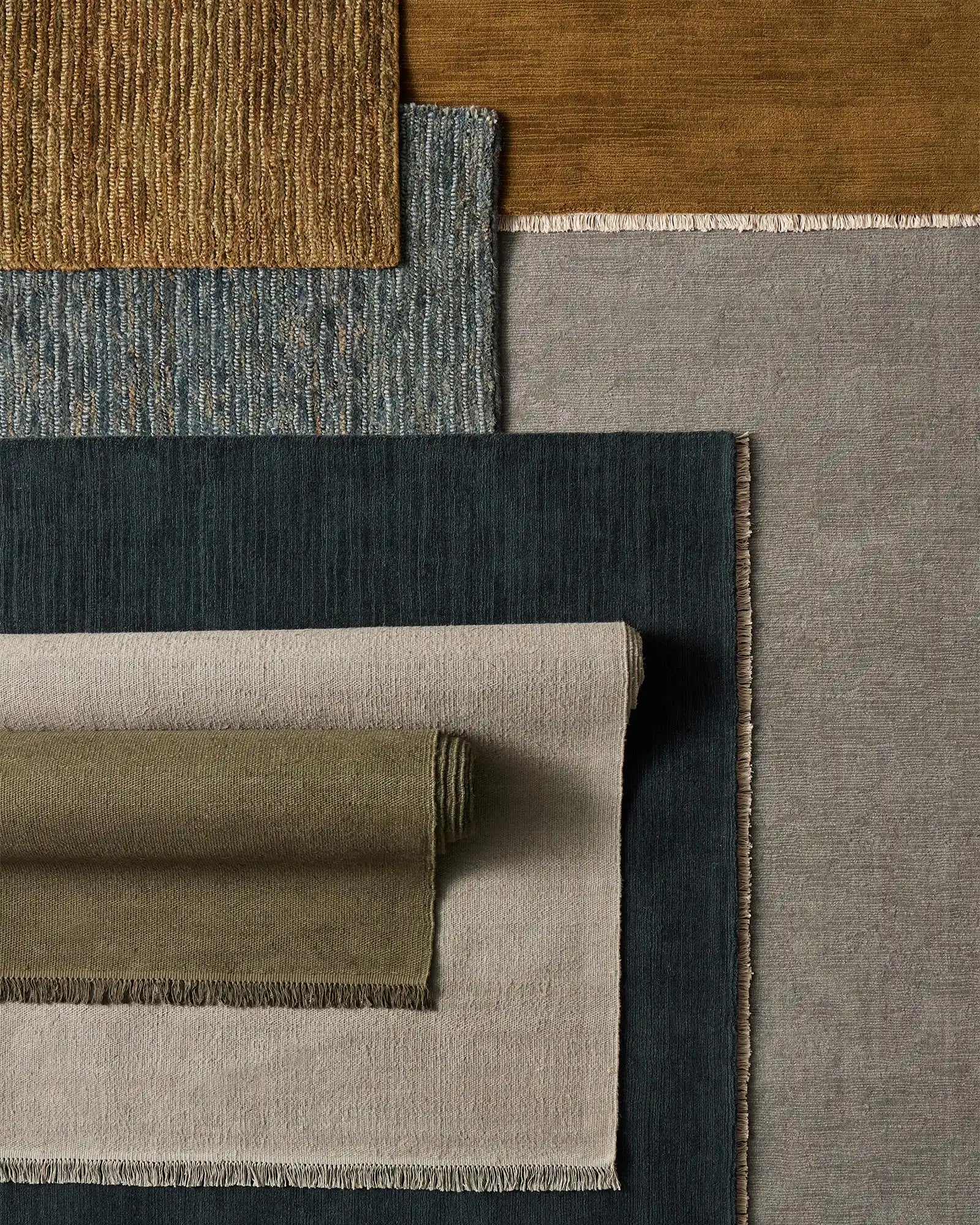 Emilio Handmade Oyster Rug - Soft & Durable Wool Area Carpet for Living Room, Bedroom, or Office Decor