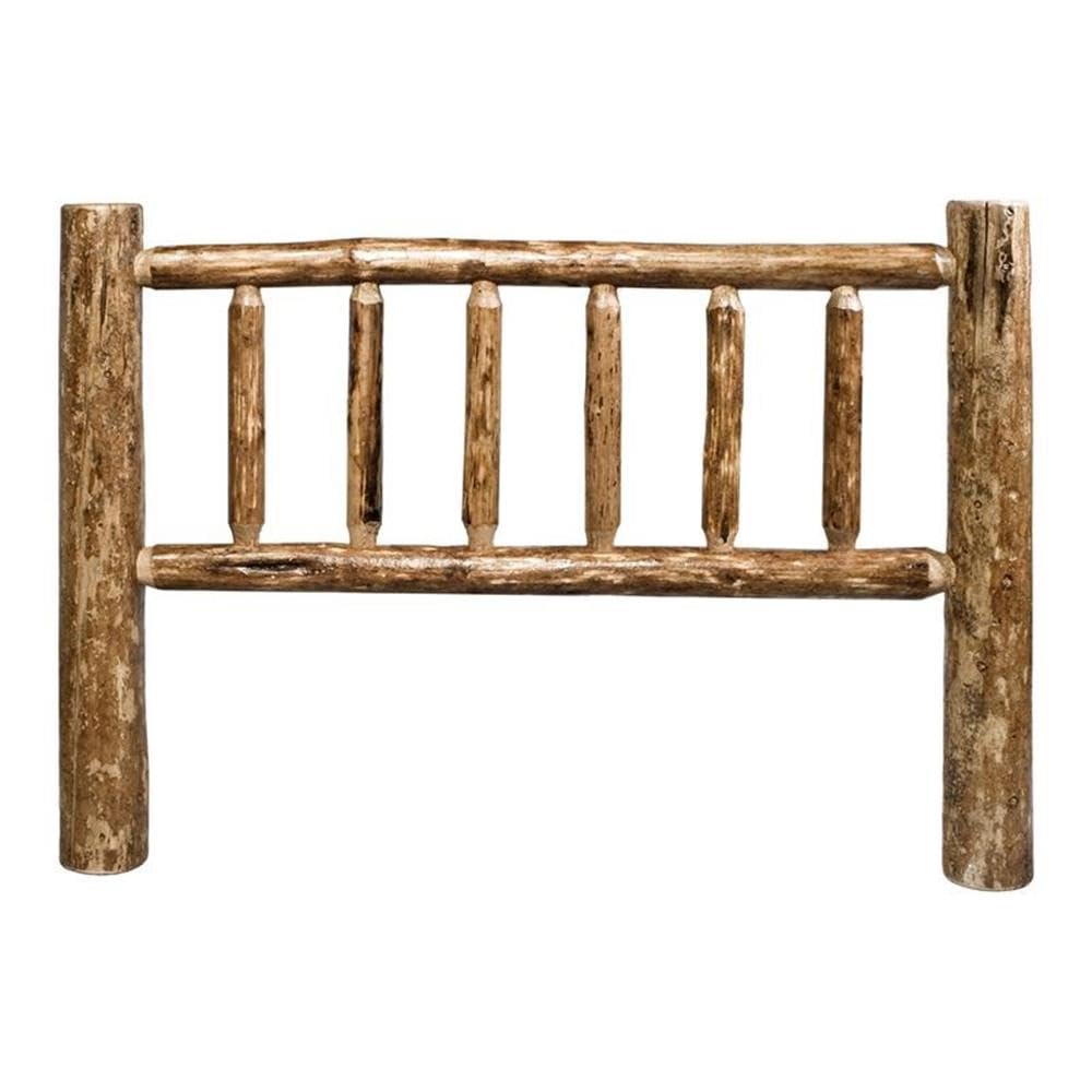 Montana Woodworks Glacier Country Collection Full Headboard - Solid Wood Bed Frame Headboard for Queen & King Size Beds - Perfect for Rustic & Farmhouse Bedroom Decor