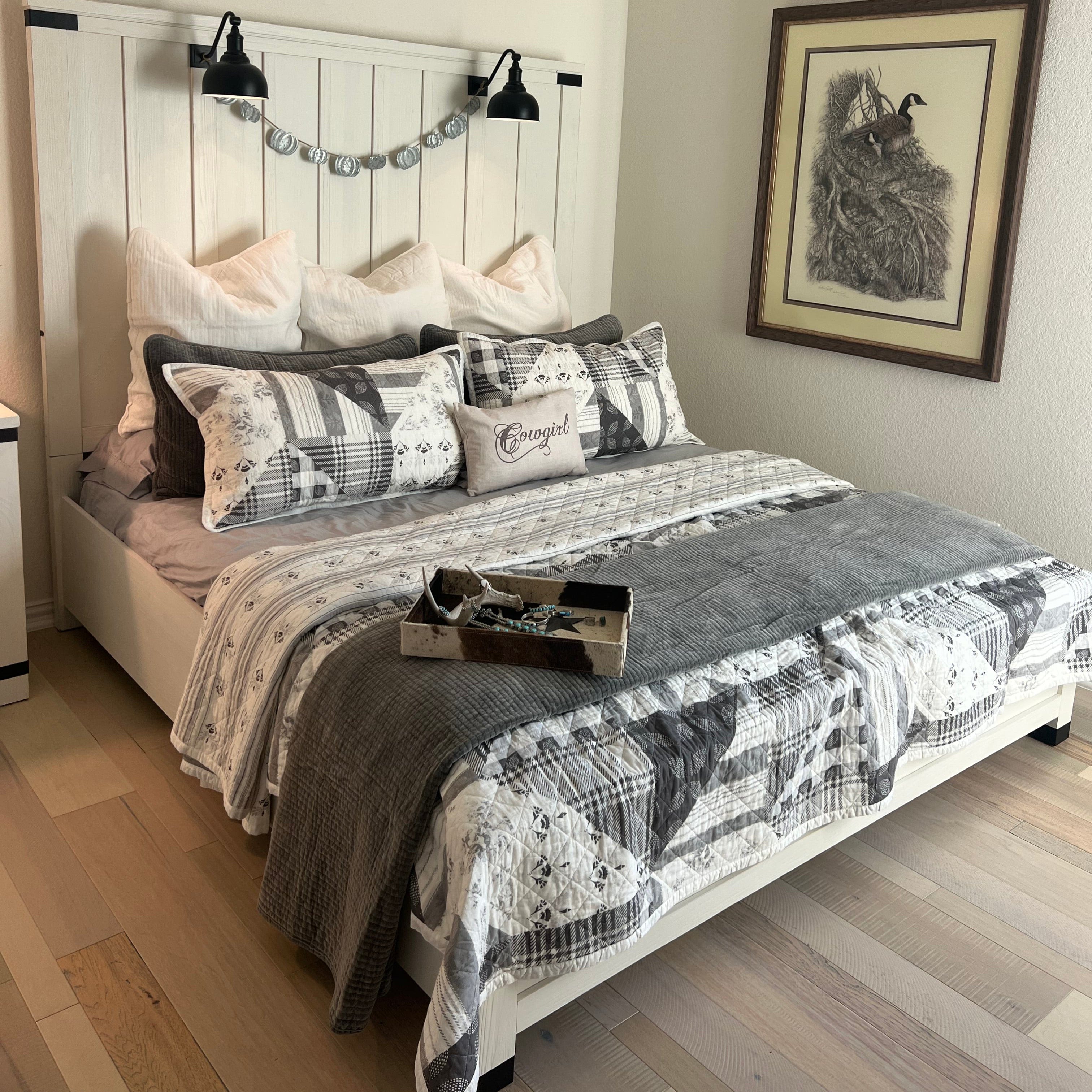 Luxury Stonewashed Cotton Velvet Quilt - Soft & Breathable Bedding Set for All Seasons - Perfect for Master Bedroom, Guest Room, or Cozy Living Room Decor