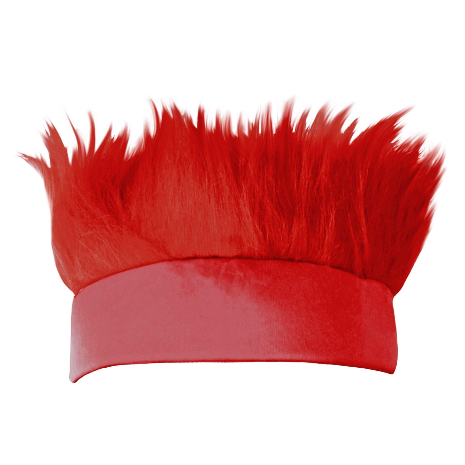 12 Pack Beistle Hairy Headband - Red Halloween Costume Accessories for Women & Men - Perfect for Parties, Cosplay, and Themed Events