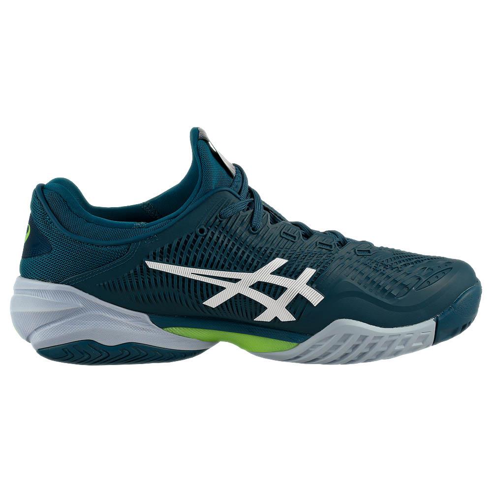 ASICS Men's Court FF 3 Tennis Shoes - Lightweight Performance Sneakers for Hard Court Play (Mako Blue/White) | Perfect for Competitive Matches & Training Sessions