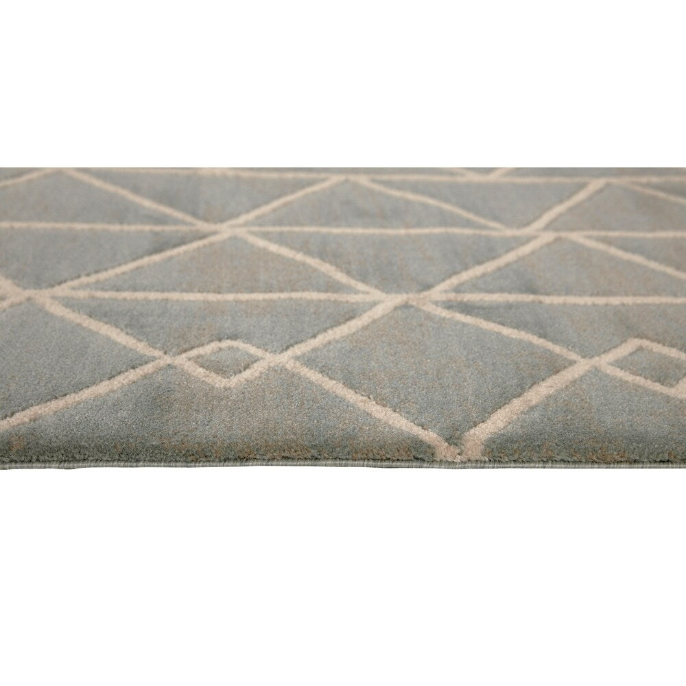 Vintage Beige Area Rug 5'3