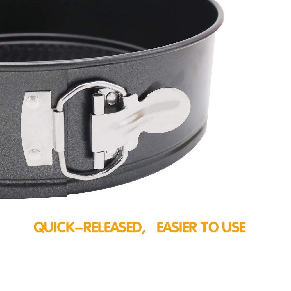 7 Inch Non-Stick Springform Cake Pan with Removable Bottom - Perfect for Cheesecakes, Cakes & Baking - Fits 5/6/8 Quart Instant Pot Pressure Cooker (18cm) - Ideal for Home Baking, Parties & Dessert Making