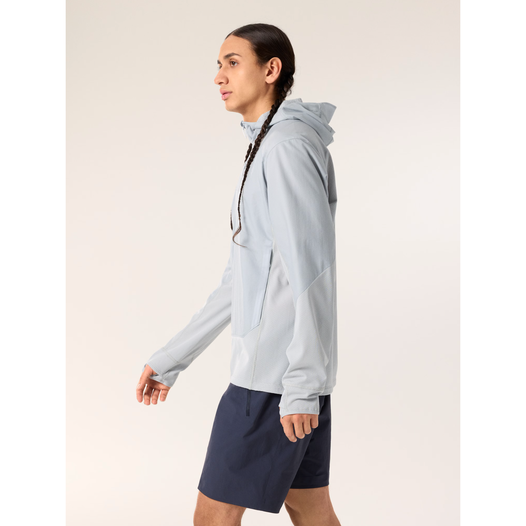 Arc'teryx Men's Konseal Hybrid Hoody - Lightweight Water-Resistant Hiking Jacket for Outdoor Adventures, Trail Running & Camping