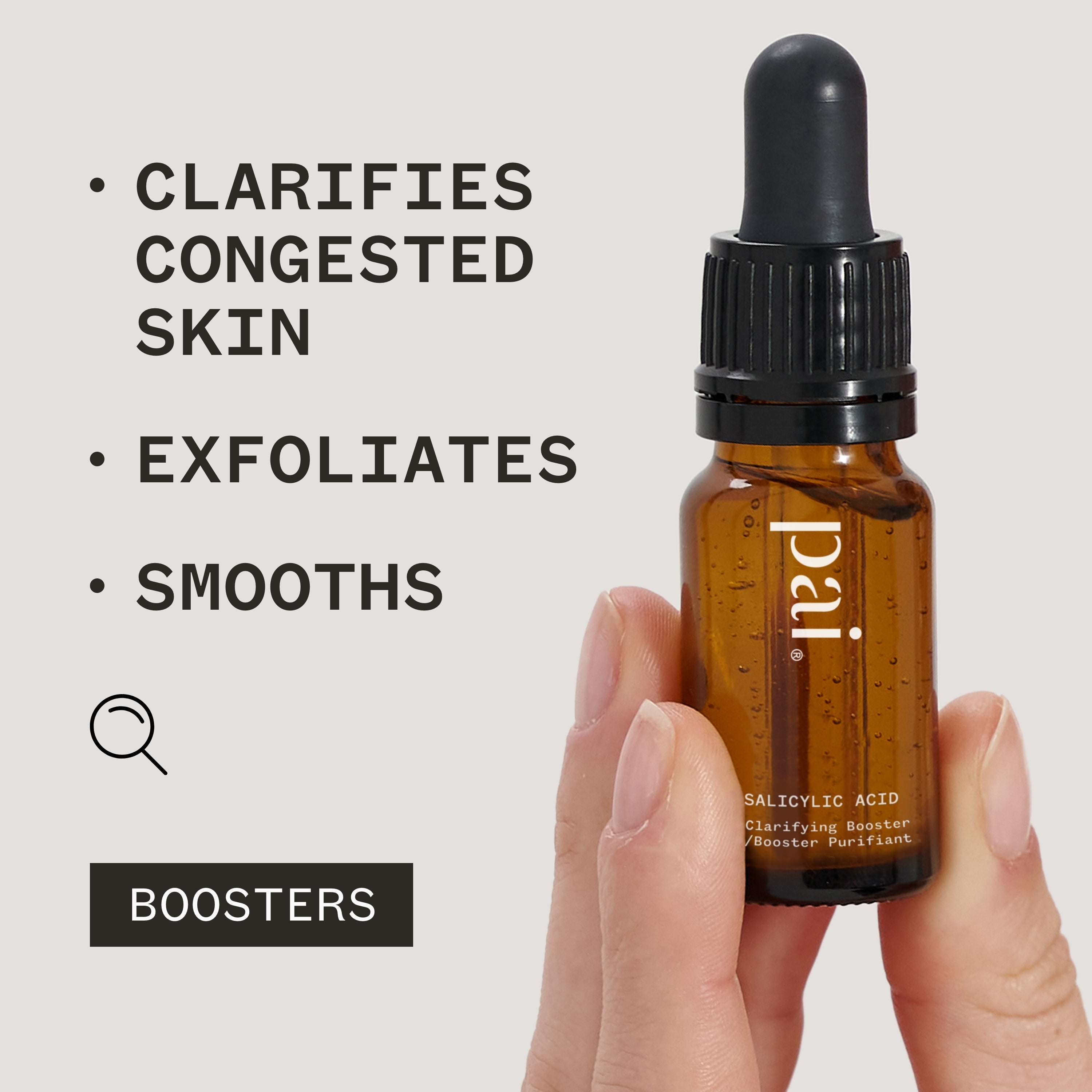 Salicylic Acid Clarifying Booster for Acne Treatment - Exfoliating Face Serum for Clear Skin | Perfect for Oily & Acne-Prone Skin Care Routine