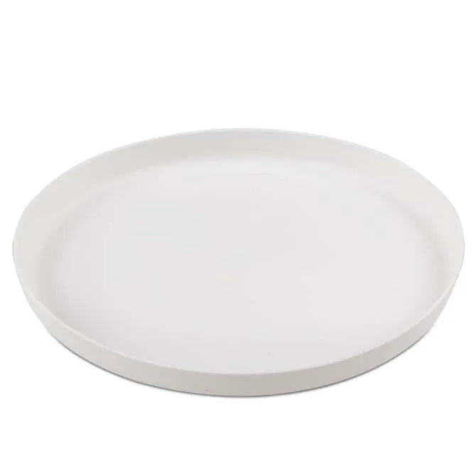 Comatec White Santo Plate - Elegant Ceramic Dinner Plate Set for Home & Restaurant Use | Perfect for Dining, Serving, and Special Occasions