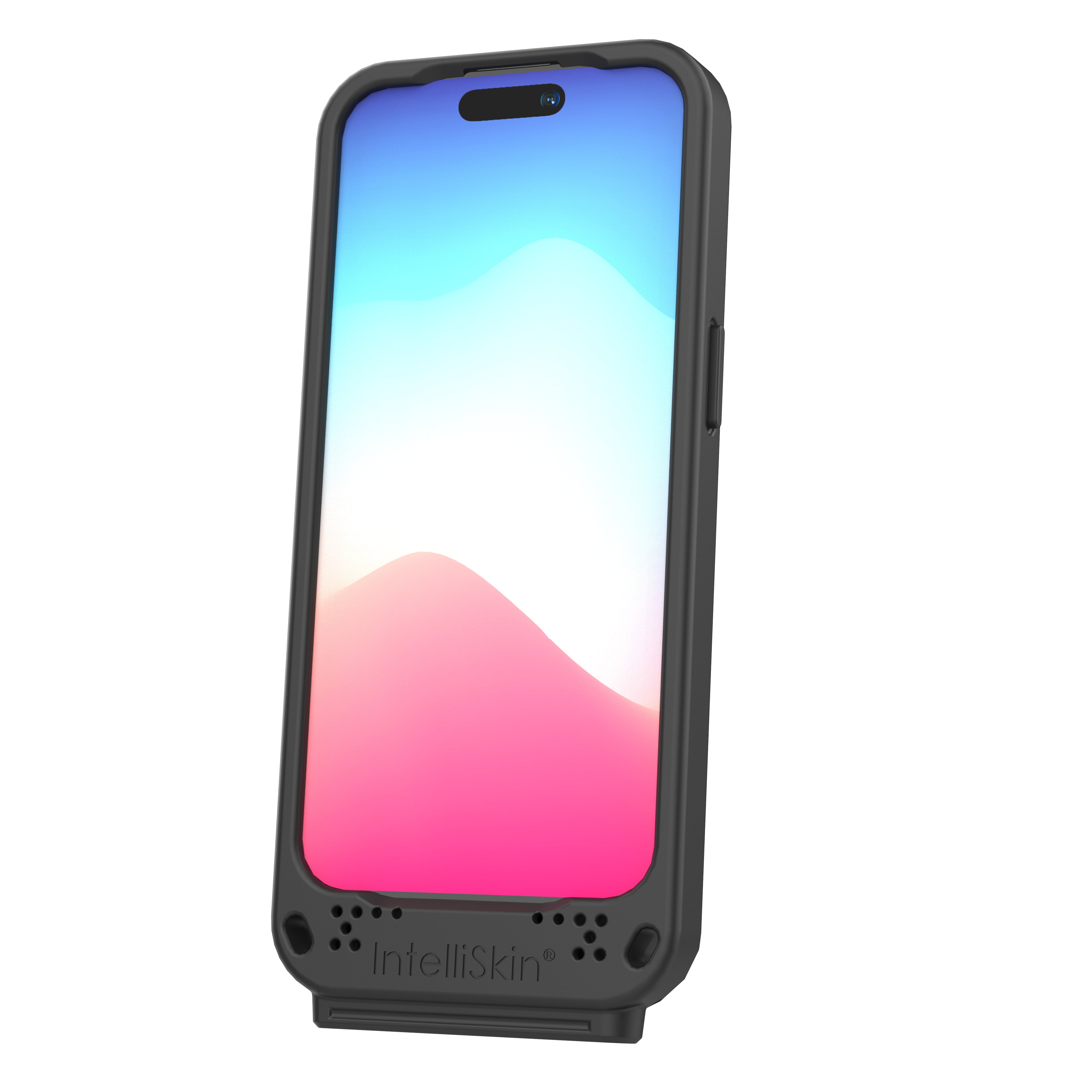 IntelliSkin® Protective Case for Apple iPhone 15 Pro - Slim Fit, Shockproof Cover with Enhanced Grip (RAM GDS SKIN AP42) - Perfect for Everyday Use, Travel & Outdoor Activities