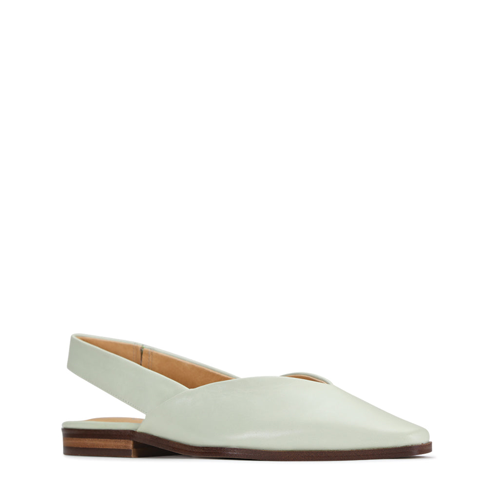 Vine Flat Leather Sling Back Sandals - Women's Comfortable Low Heel Shoes for Casual Wear & Summer Outfits | Perfect for Beach, Vacation, and Everyday Use