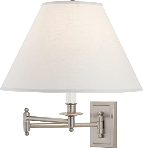 Robert Abbey B1504 ALT One Light Swing Arm Wall Sconce - Modern Adjustable Wall Lamp for Bedroom, Living Room & Office - Perfect for Reading, Task Lighting & Home Decor