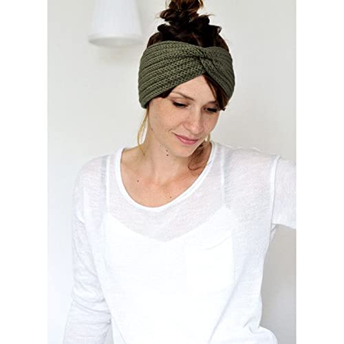 Crochet Ear Warmer Headband Set - 6 Pack Soft Knit Winter Headbands for Women & Girls - Perfect for Skiing, Running, Yoga and Cold Weather Protection