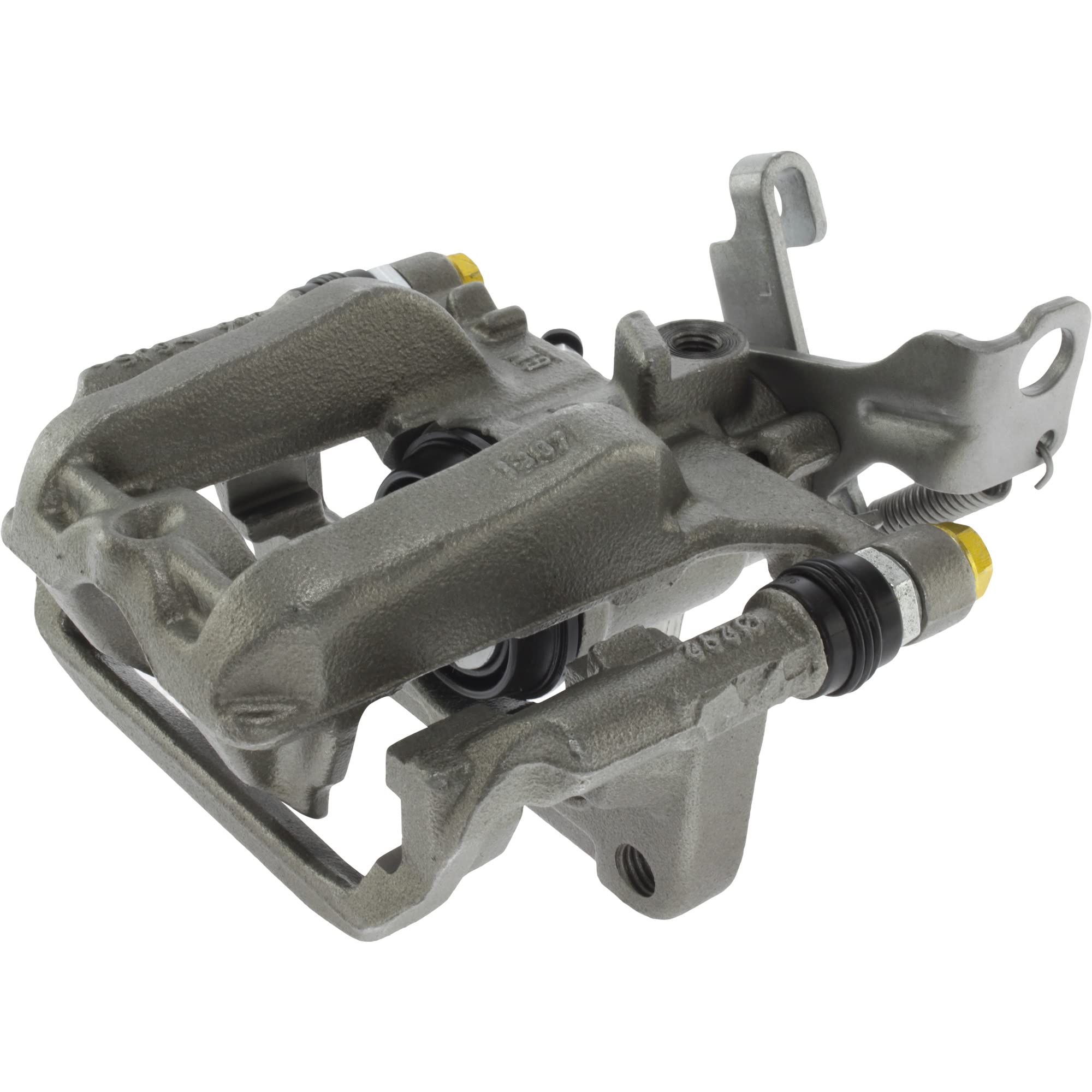 Centric 141.62640 Semi-Loaded Brake Caliper Assembly - Includes Housing, Bracket, Cable Guide, Lever & Spring - Perfect for Car Brake System Repair & Maintenance