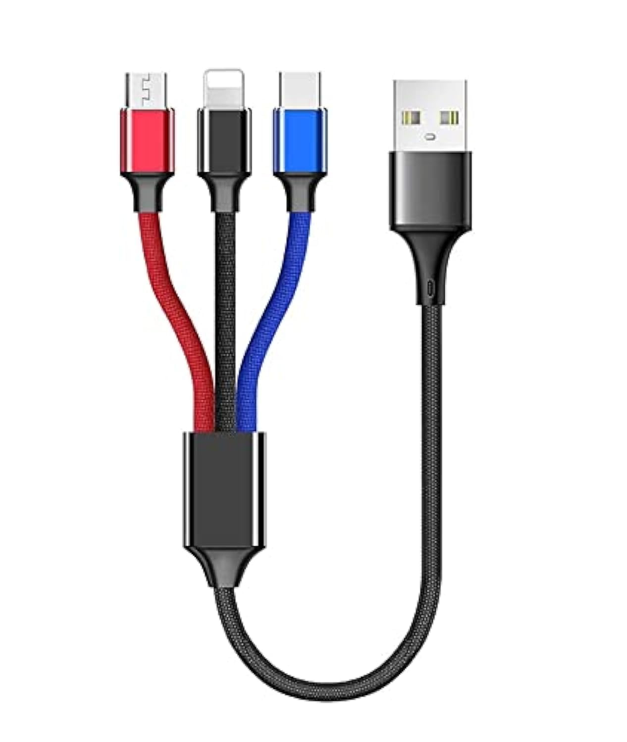 Enza Universal USB Charging Cable - 2-in-1 Micro USB & USB-C Cord for Earbuds, Headphones & Charging Cases | Compatible with Sony, Beats, Jaybird, PowerBeats, JBL, Raycon & More | Perfect for Travel, Gym & Daily Charging