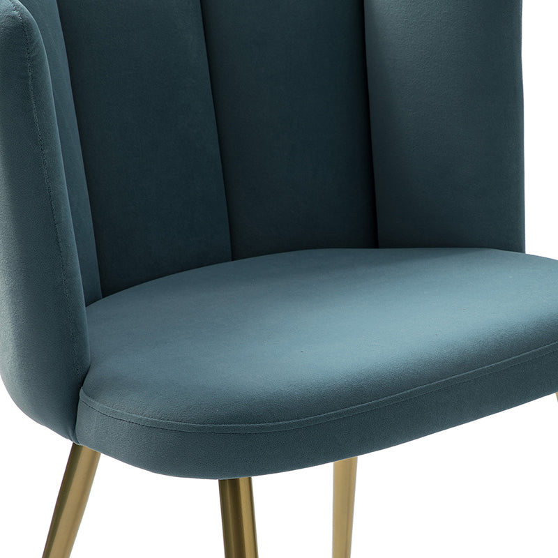 Elodia Side Chair - Modern Accent Chair for Dining Room, Living Room & Office - Sturdy Wooden Frame with Upholstered Seat - Perfect for Home Decor & Small Spaces
