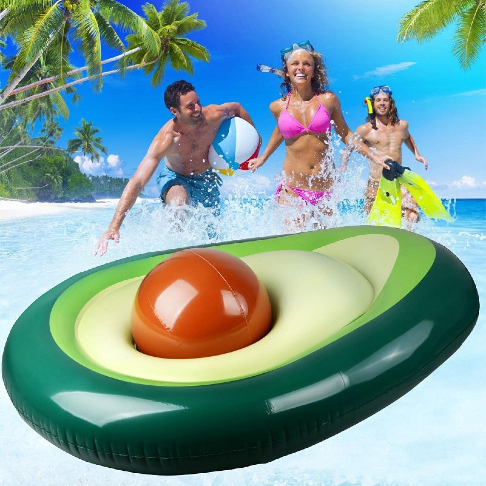 **Inflatable Pool Floats for Adults & Kids - Durable Swim Tubes, Beach Toys for Swimming Pools, Lakes & Outdoor Parties - Fun Summer Water Floats for Relaxation & Play**