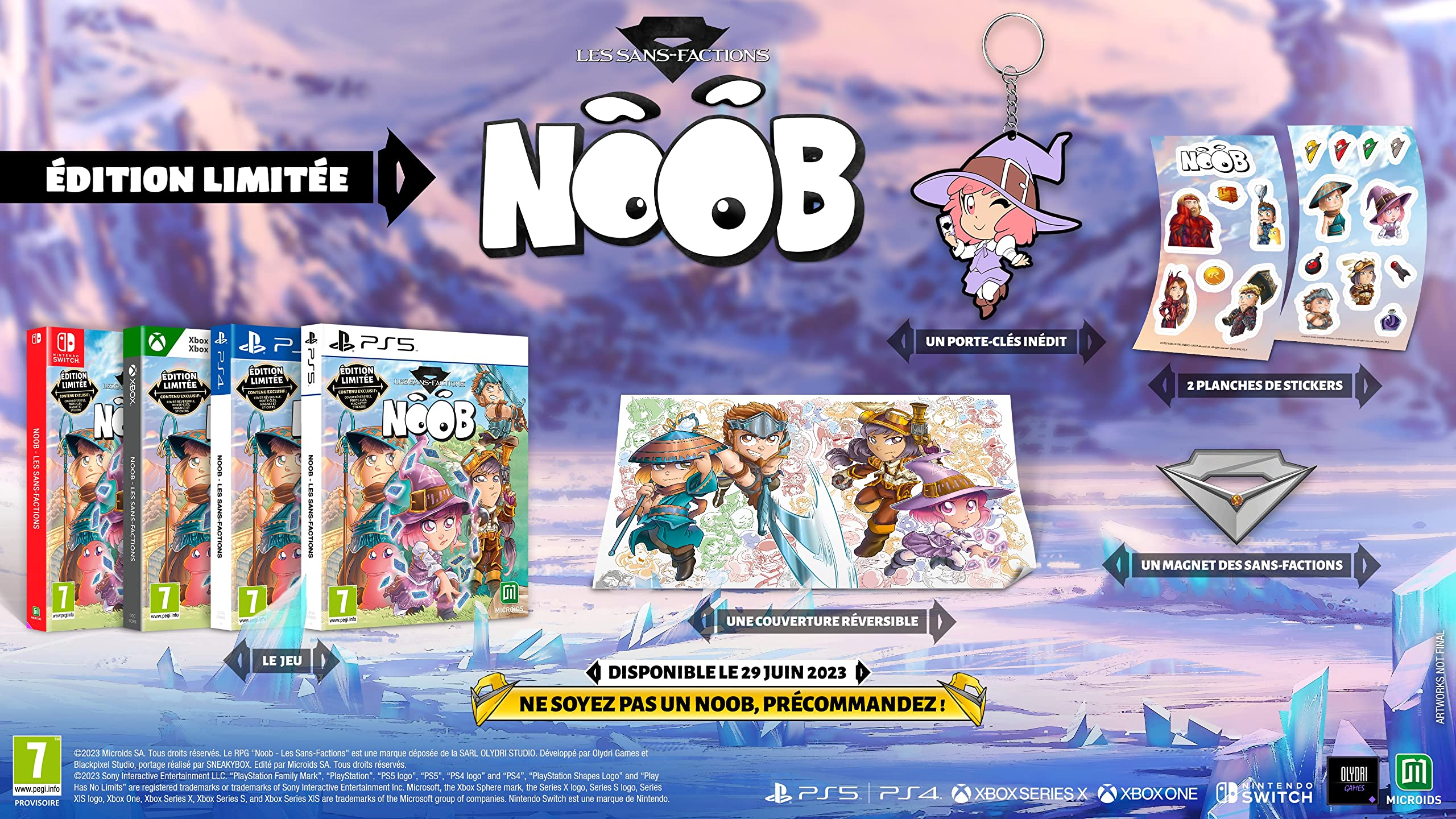 NOOB: The Factionless - Limited Edition PS5 Game | Open-World RPG Adventure for PlayStation 5 Gamers | Perfect for Solo & Multiplayer Gaming Sessions