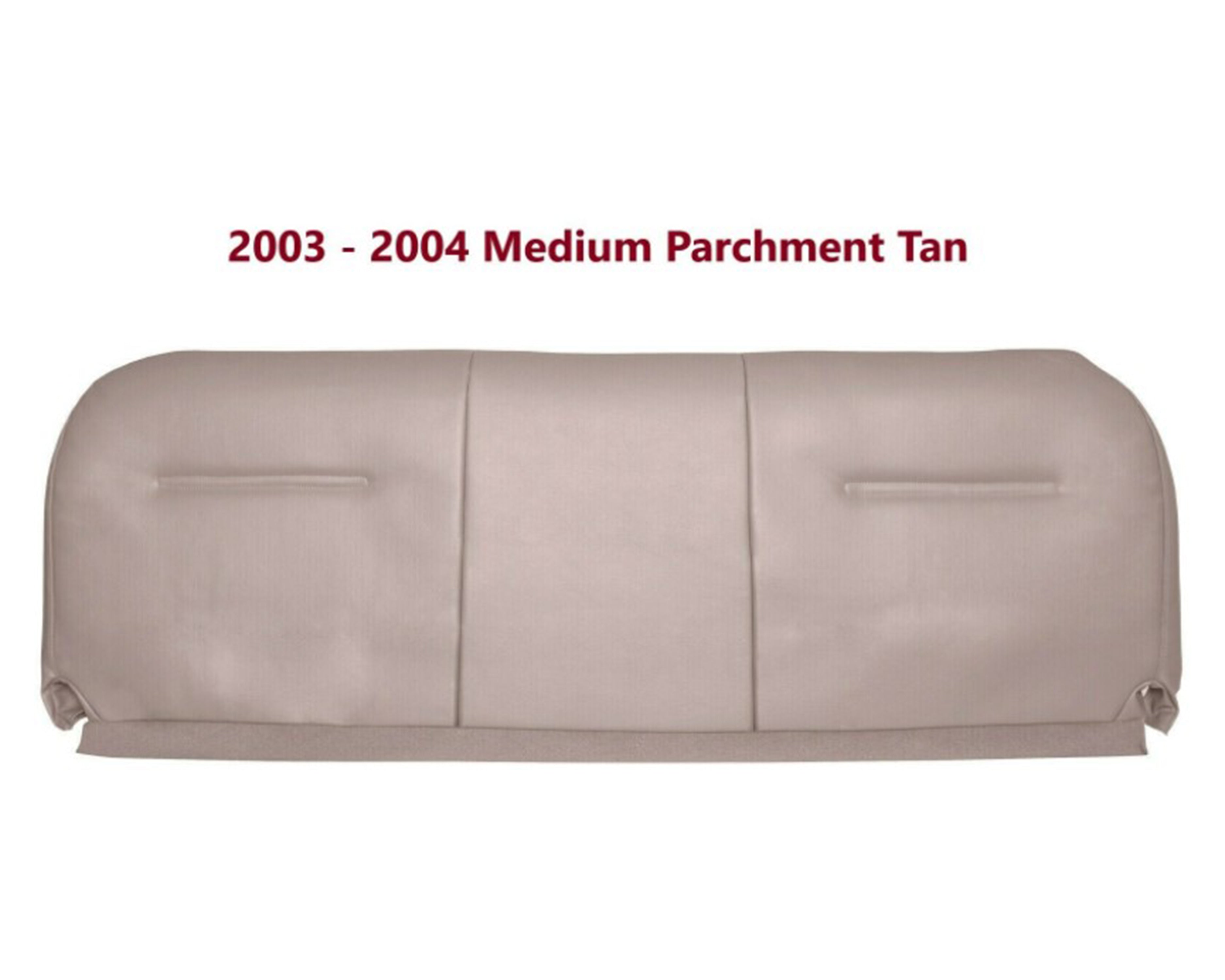 2003-2007 Ford F250 F350 Super Duty XL Work Truck Replacement Front Bench Seat Cushion Set (Top & Bottom) - Heavy Duty Comfort for Long Hauls & Worksite Use