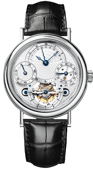 Breguet Tourbillon Classique Grande Complications Platinum Men's Watch - Luxury Swiss Automatic Timepiece for Collectors & Business Professionals - Perfect for Formal Events & Investment