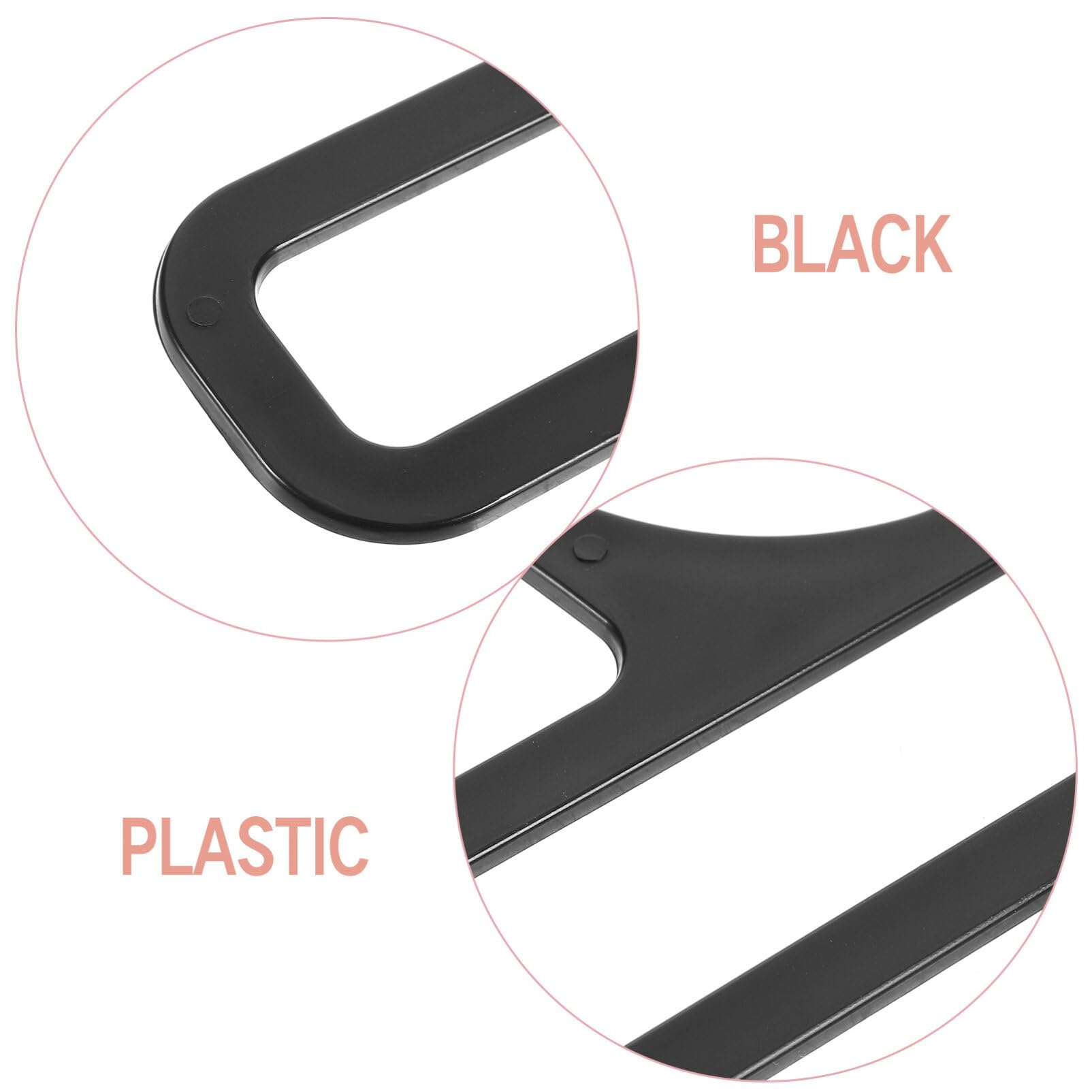 10-Pack Plastic Scarf Hangers - Space Saving Closet Organizer for Scarves, Ties, Belts, Towels & Leggings | Perfect for Bedroom, Closet & Laundry Room Organization