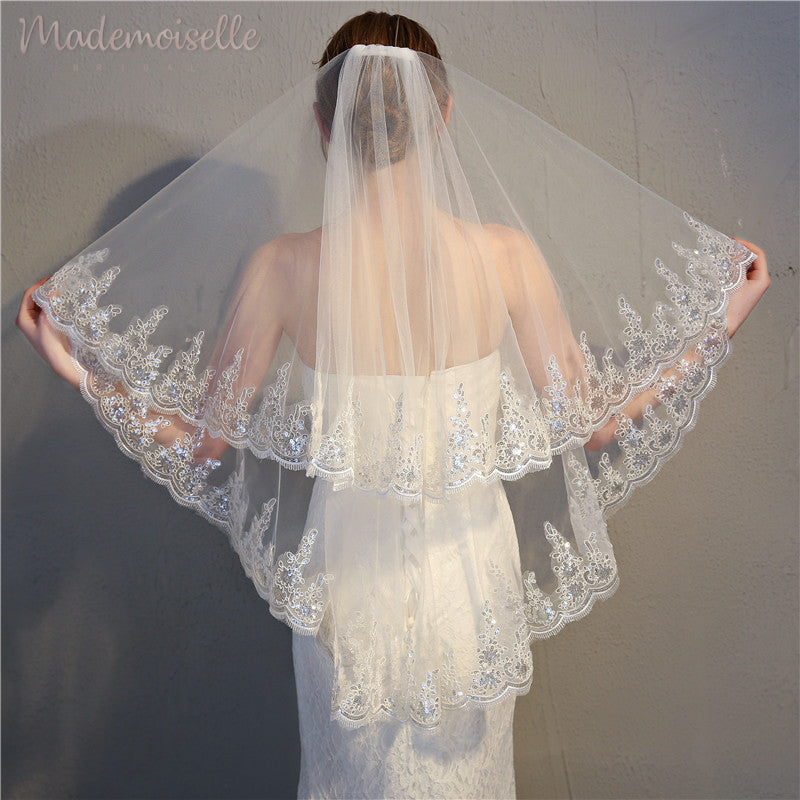 Dessa Veil - Elegant and Lightweight Bridal Veil for Weddings | Perfect for Brides, Prom, and Formal Events