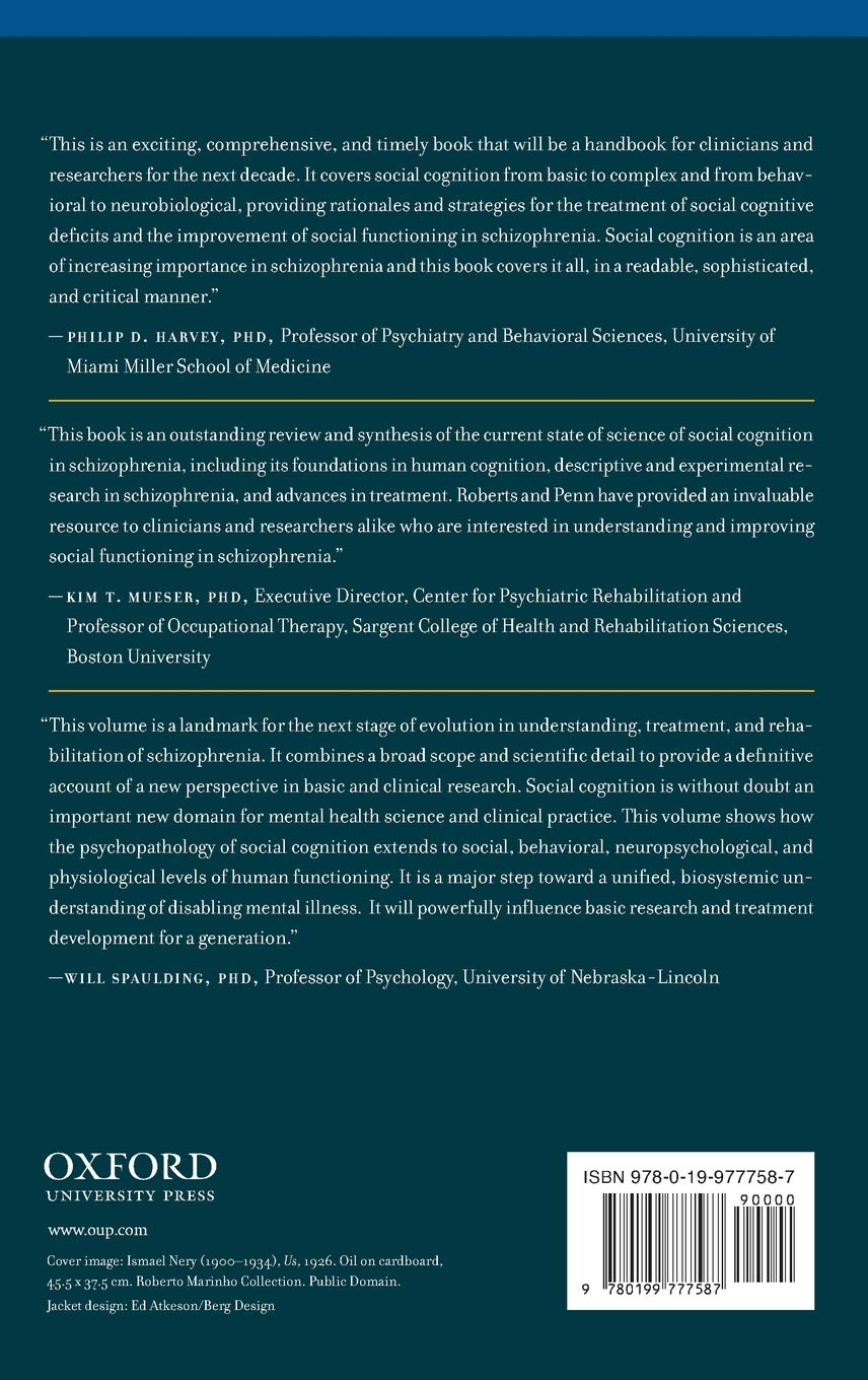 Social Cognition in Schizophrenia: Evidence-Based Treatment Approaches for Daily Life Challenges | Mental Health Book for Professionals & Caregivers