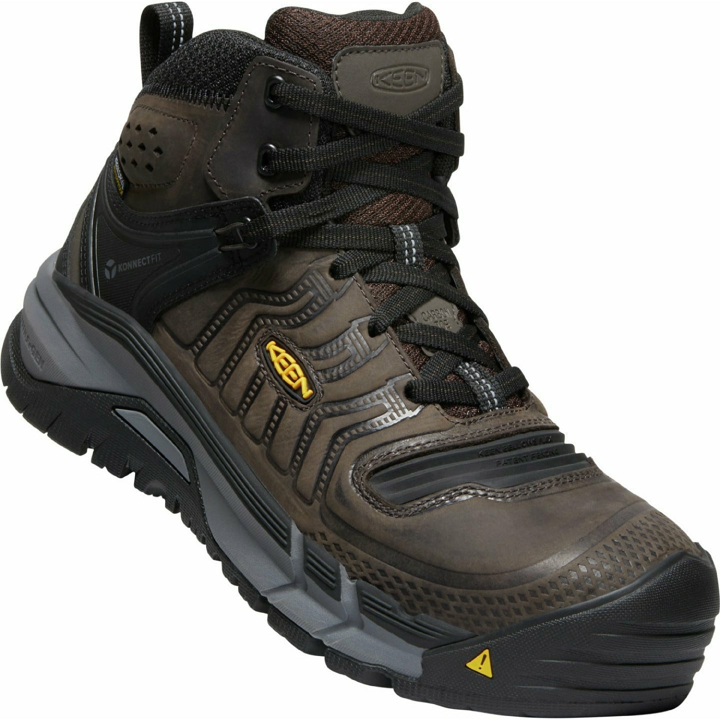 KEEN KANSAS CITY+ Waterproof Hiking Boots with Carbon Fiber Toe - Men's/Women's Outdoor Shoes for Trail Walking & Backpacking | Final Sale
