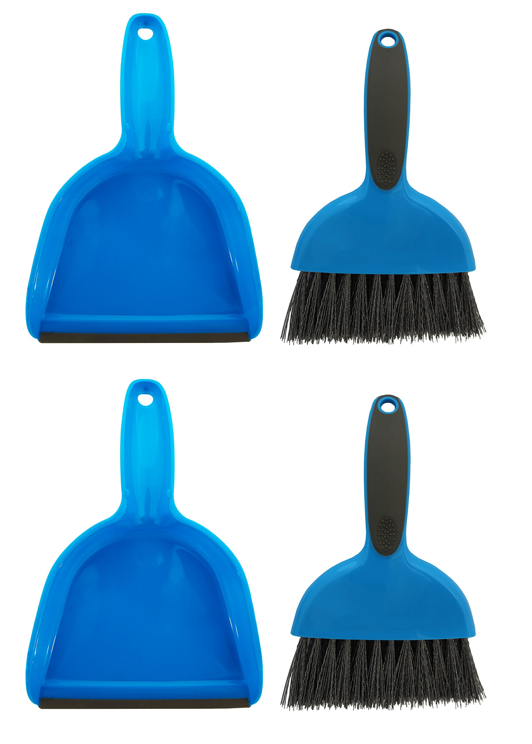 Small Animal Cage Cleaner Set - 2 Pack for Pets & Reptiles - Mini Dustpan & Brush for Waste Cleaning - Perfect for Guinea Pigs, Hamsters & Rabbits