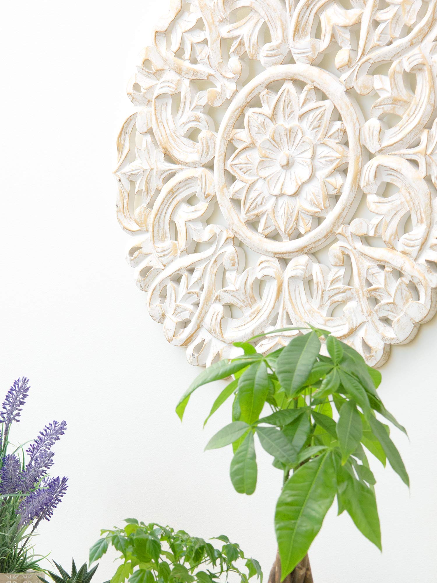 Best Round Decorative Wall Panel for Home Decor - Stylish 3D Wall Art for Living Room, Bedroom & Office Interior Design