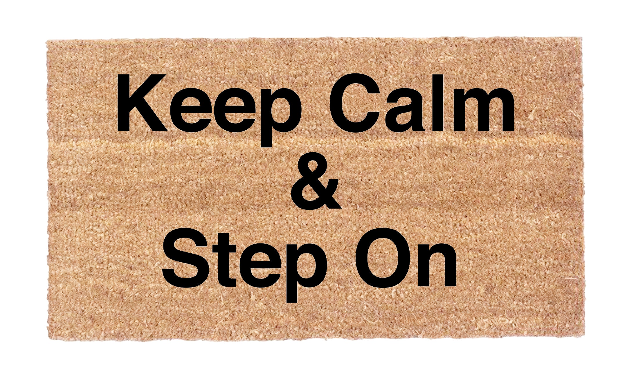 Keep Calm & Step On - Motivational Slogan T-Shirt for Men & Women - Perfect for Gym, Workout, and Everyday Wear