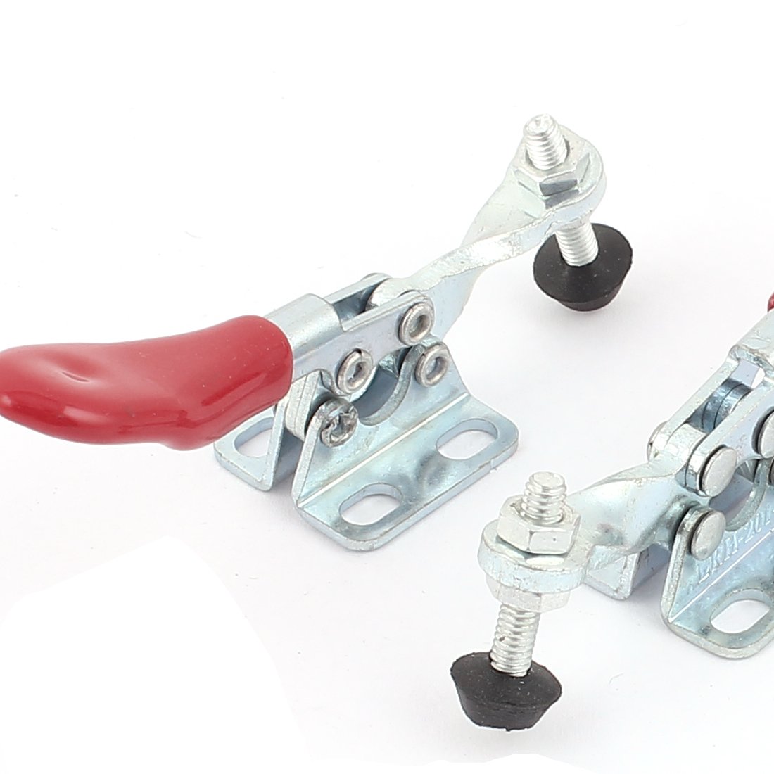 uxcell BRH-201A 27Kg Quick-Release Horizontal Push Pull Toggle Clamp - 4 Pack for Woodworking, Metalworking & DIY Projects