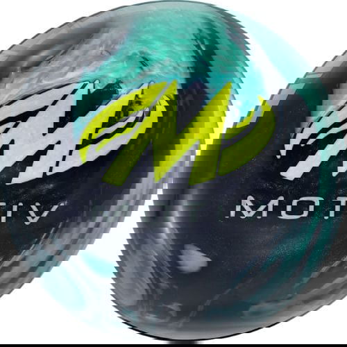 Motiv Supra Rally Teal/Black Pearl Bowling Ball | High Performance Reactive Resin | Perfect for League Play & Tournament Strikes
