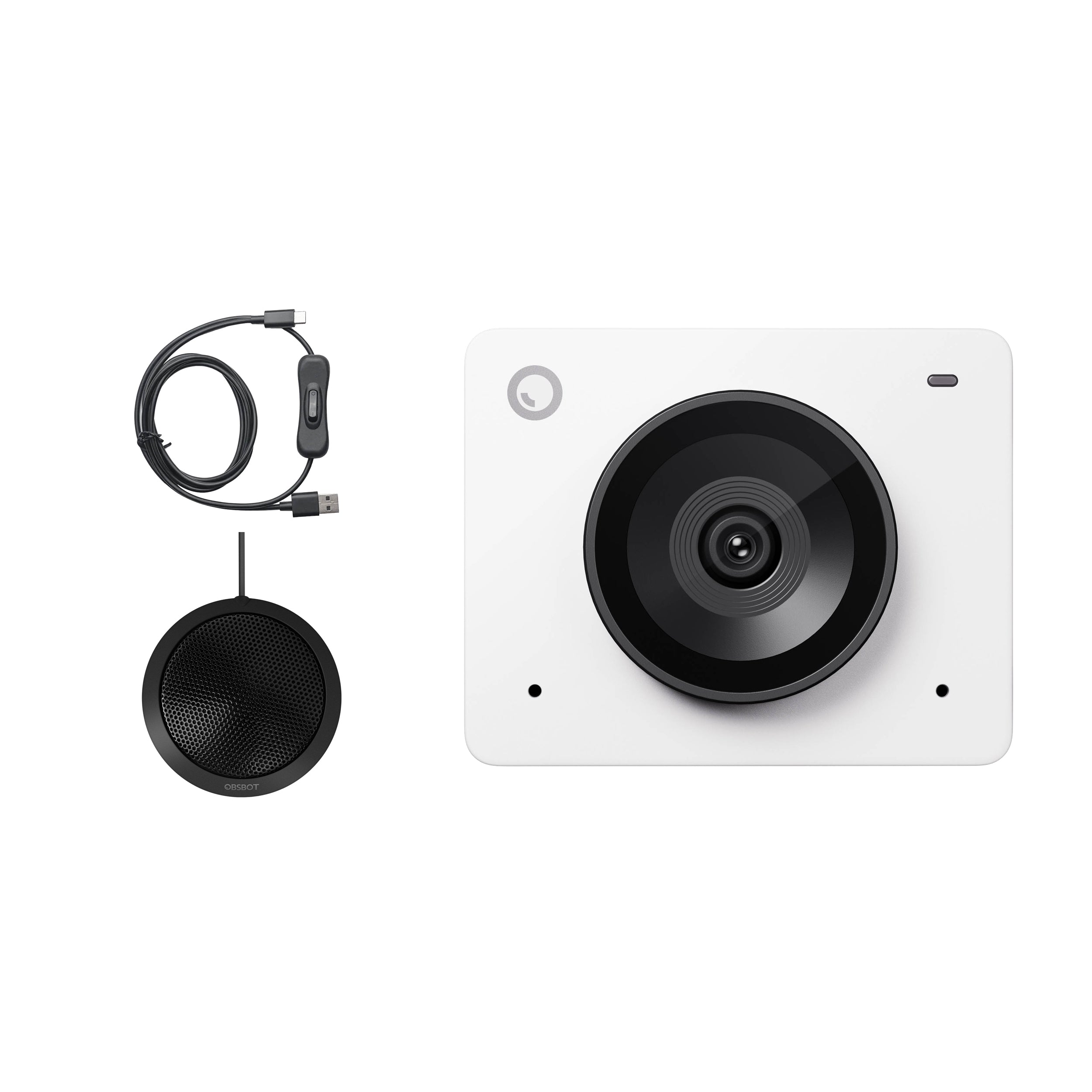 OBSBOT Meet SE AI-Powered 1080P Webcam with Built-in Microphone - Perfect for Video Conferencing, Live Streaming & Online Classes