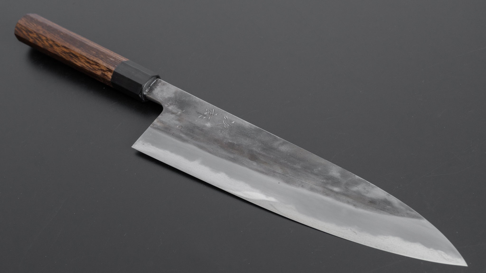 Premium Jiro Tsuchime Wa Gyuto 240mm Japanese Chef Knife with Taihei Tagayasan Handle (#187) - Perfect for Sushi, Sashimi & Precision Cutting in Professional Kitchens