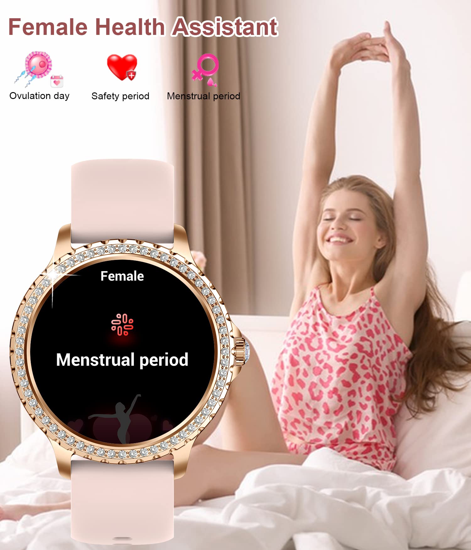 Elegant Smart Watch for Women - 1.32