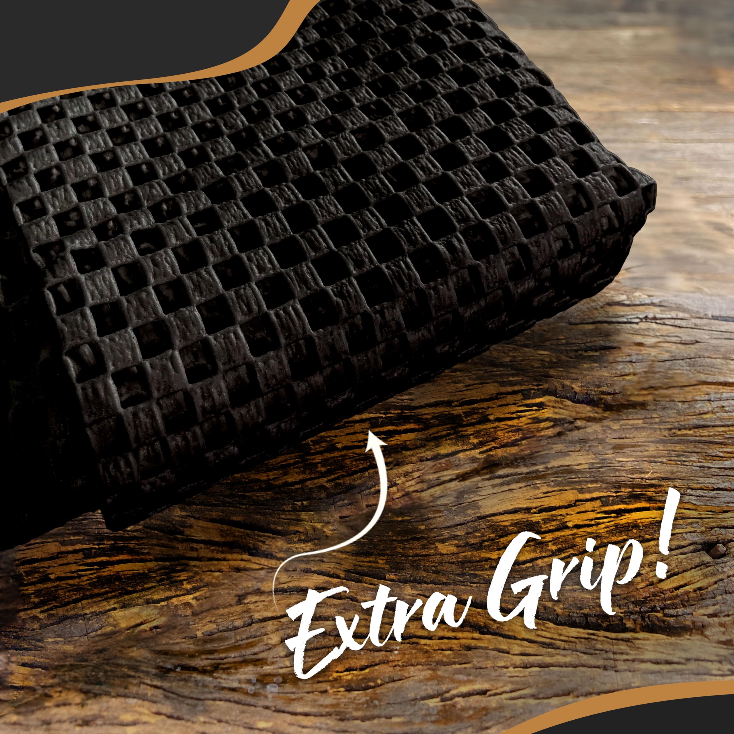 Non-Slip Rug Pad 9x12 Ft - PVC Anti-Skid Rug Gripper for Hardwood Floors, Tile, Slate & Stone - Cut-to-Fit Under Rug Pad - Prevents Sliding & Protects Floors - Perfect for Living Room, Bedroom, Office & High-Traffic Areas