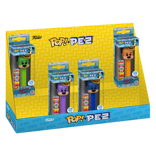 Funko Pop & Pez 12-Piece Collector's Display Case - Perfect for Showcasing Your Pop Vinyl Figures and Pez Dispensers Collection at Home or Office