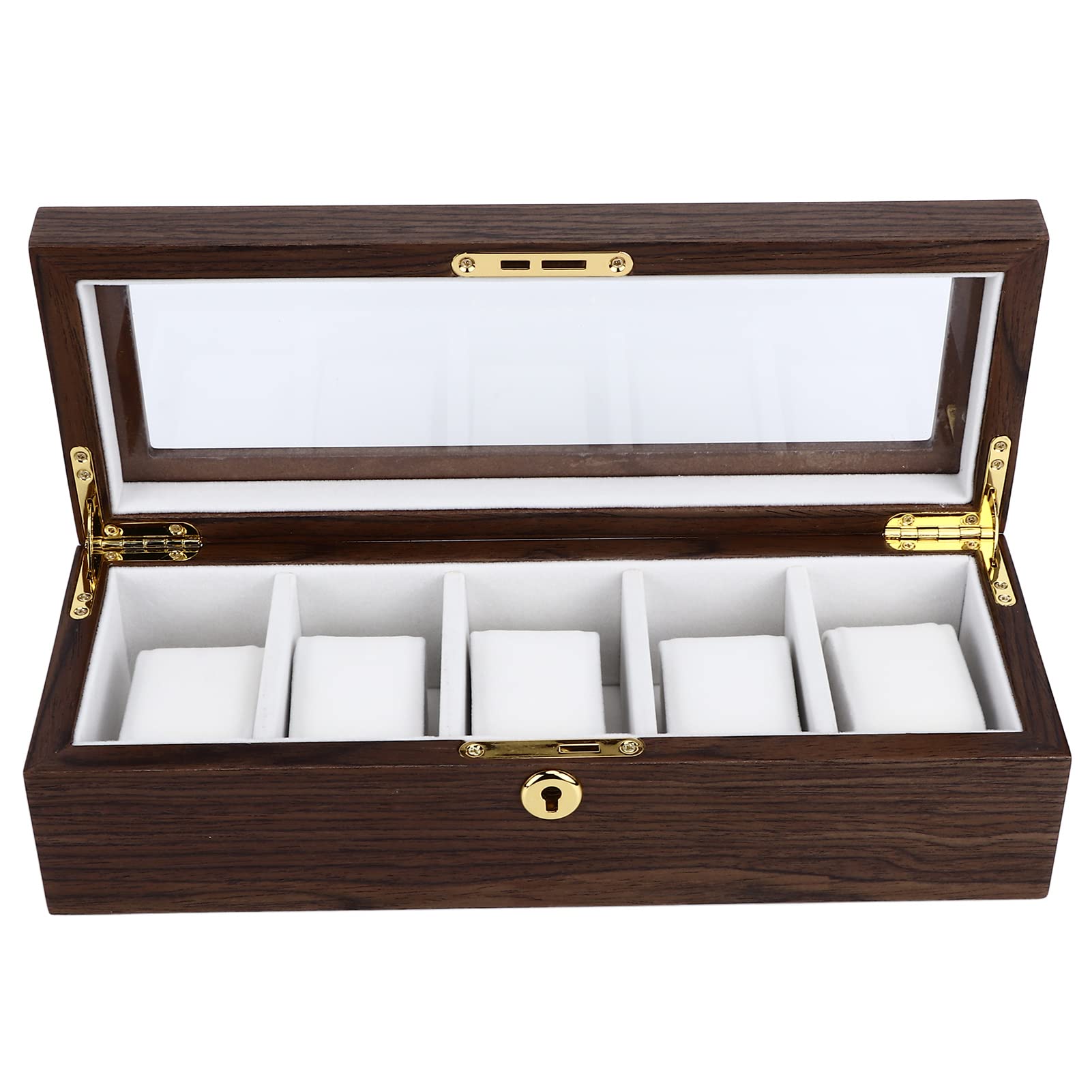 Elegant Watch Display Case - Premium Chipboard Watch Storage Box for Protection & Organization | Durable Watch Holder for Home, Office & Jewelry Store Display