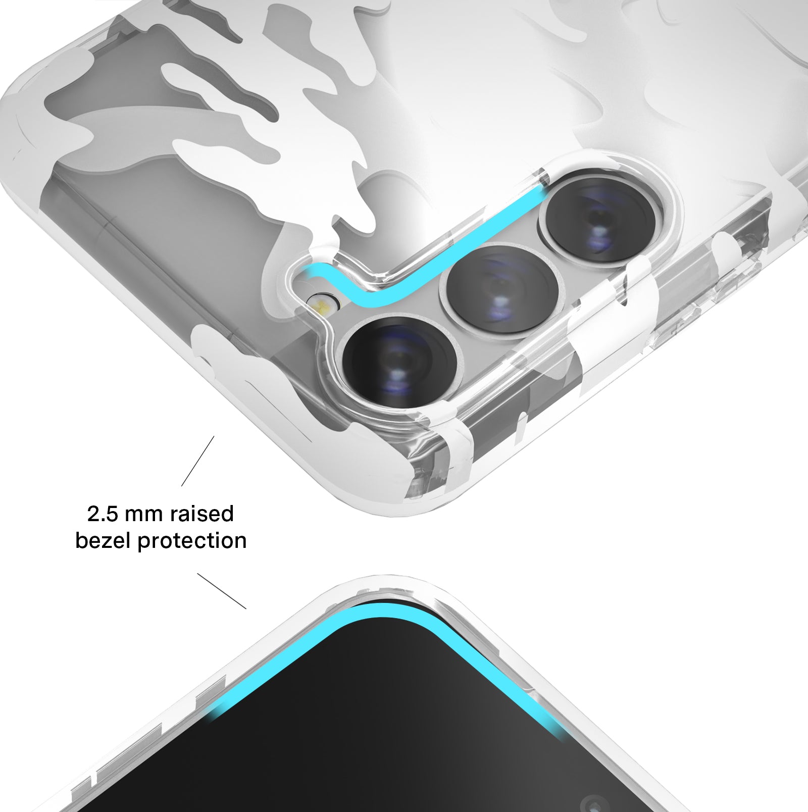 Frosted Camo Samsung Phone Case - Durable Protective Cover for Samsung Galaxy S21/S20/Note 20 - Perfect for Outdoor Adventures & Daily Use