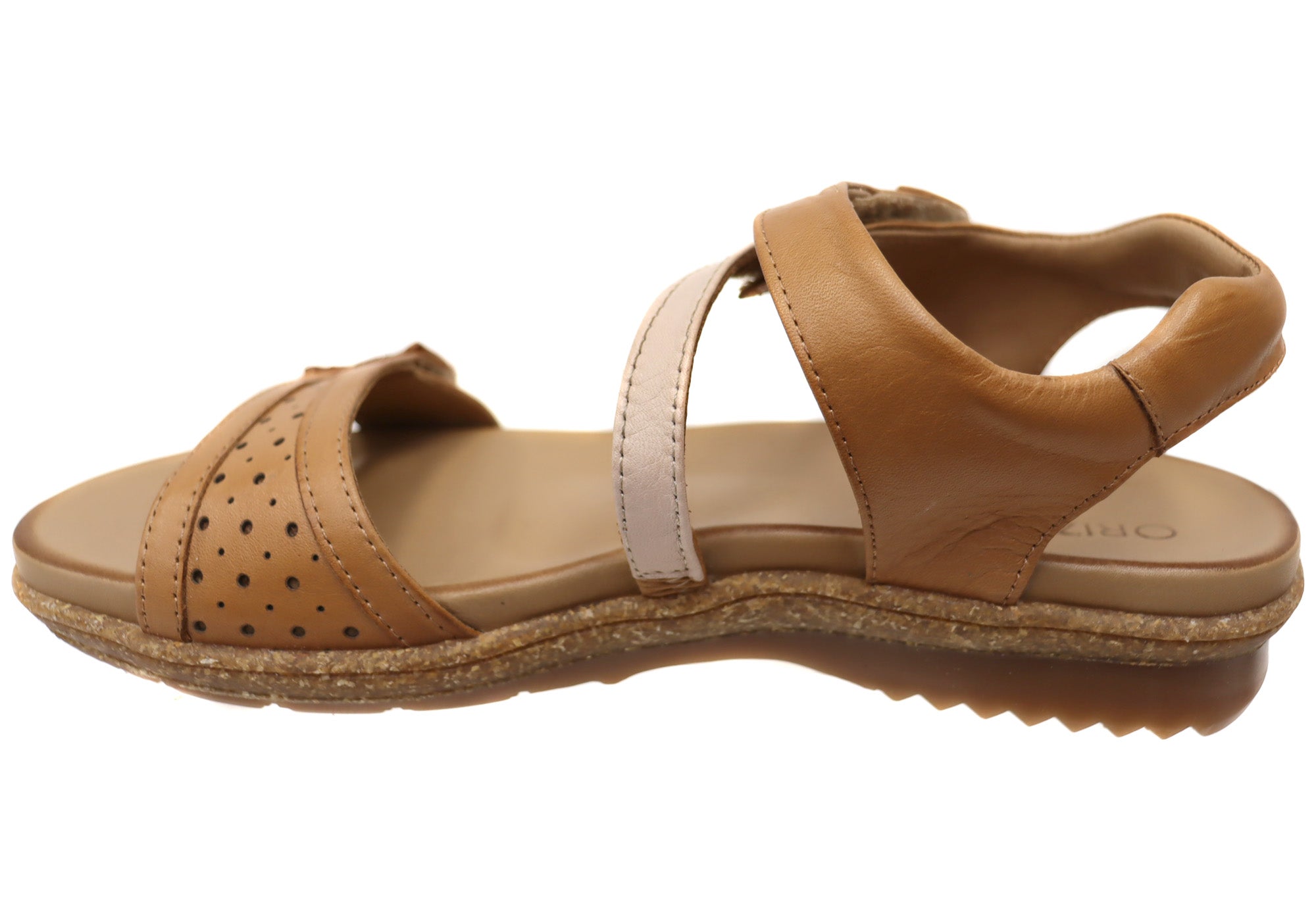 Orizonte Sorrento Women's Comfortable Leather Sandals - European Style Summer Casual Shoes for Beach, Vacation & Daily Wear
