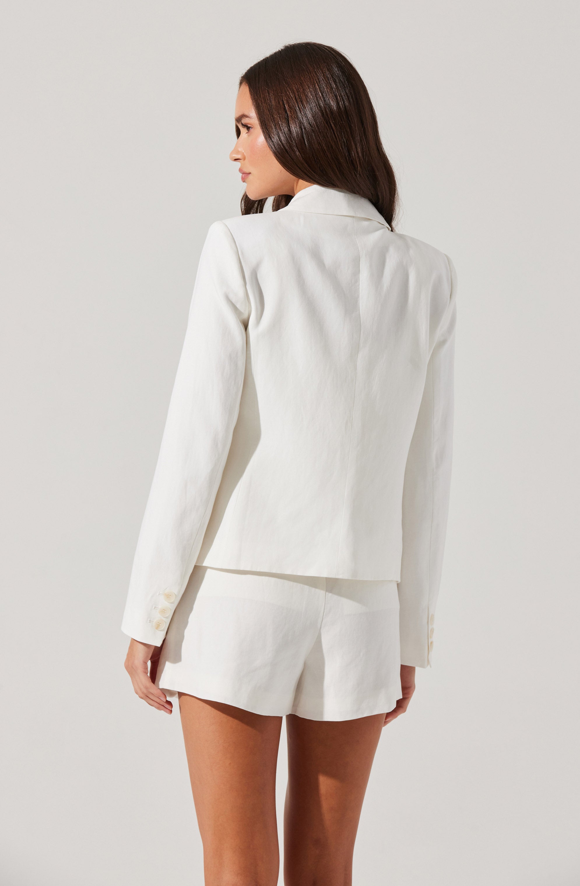 Stylish Linen Blend Blazer for Women - Comfortable & Breathable Summer Office Wear | Perfect for Business Casual, Weddings & Special Occasions
