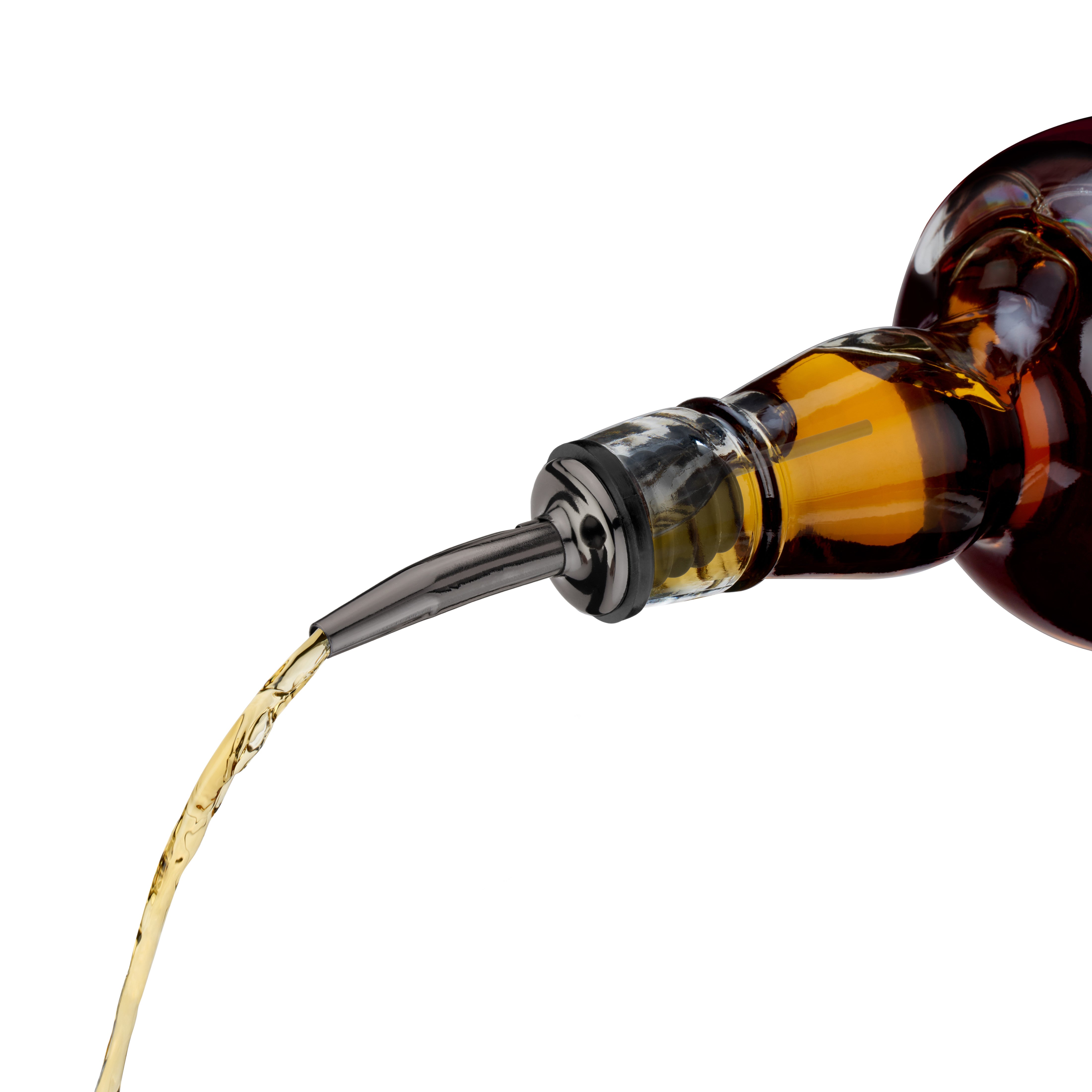 Premium Liquor Pourer with Drip-Free Spout - Fast & Smooth Alcohol Dispenser for Whiskey, Vodka, Tequila & More - Perfect for Home Bars, Parties & Restaurants