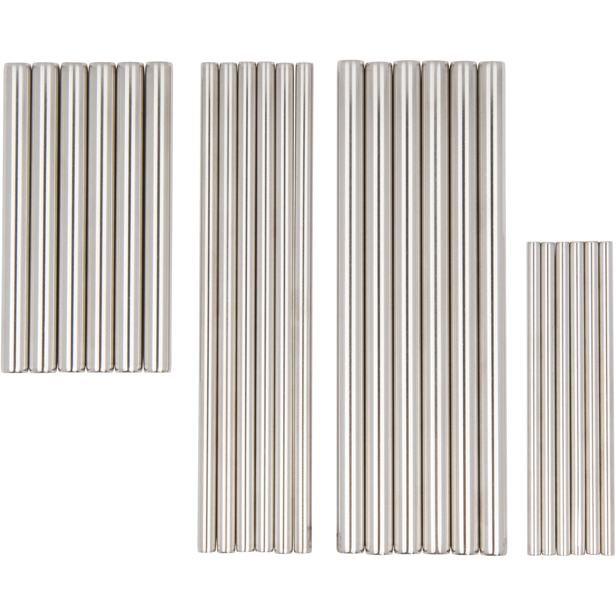 Premium Stainless Steel Reusable Metal Cocktail Straws - Eco-Friendly Drinking Straws for Smoothies, Iced Coffee & Cocktails - Perfect for Home Bars, Parties & Travel