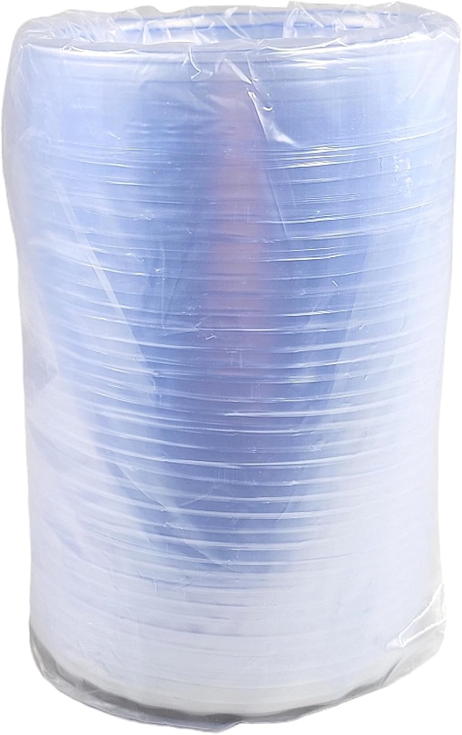 PACTOGO Clear Shrink Bands for Food Containers - 250 Pack Fits 8-32oz Round Plastic Soup/Deli Containers | Perfect for Restaurant Takeout, Meal Prep & Food Storage