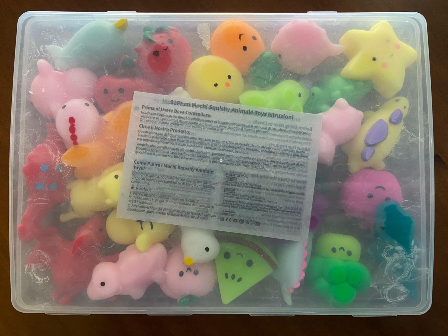21 Pack Mochi Squishy Dinosaur Toys - Slow Rising Animal Stress Relief Sensory Fidget Toys for Kids, Party Favors, Pinata Stuffers, Treasure Box Prizes - Perfect for Birthday Gifts, Classroom Rewards & Anxiety Relief