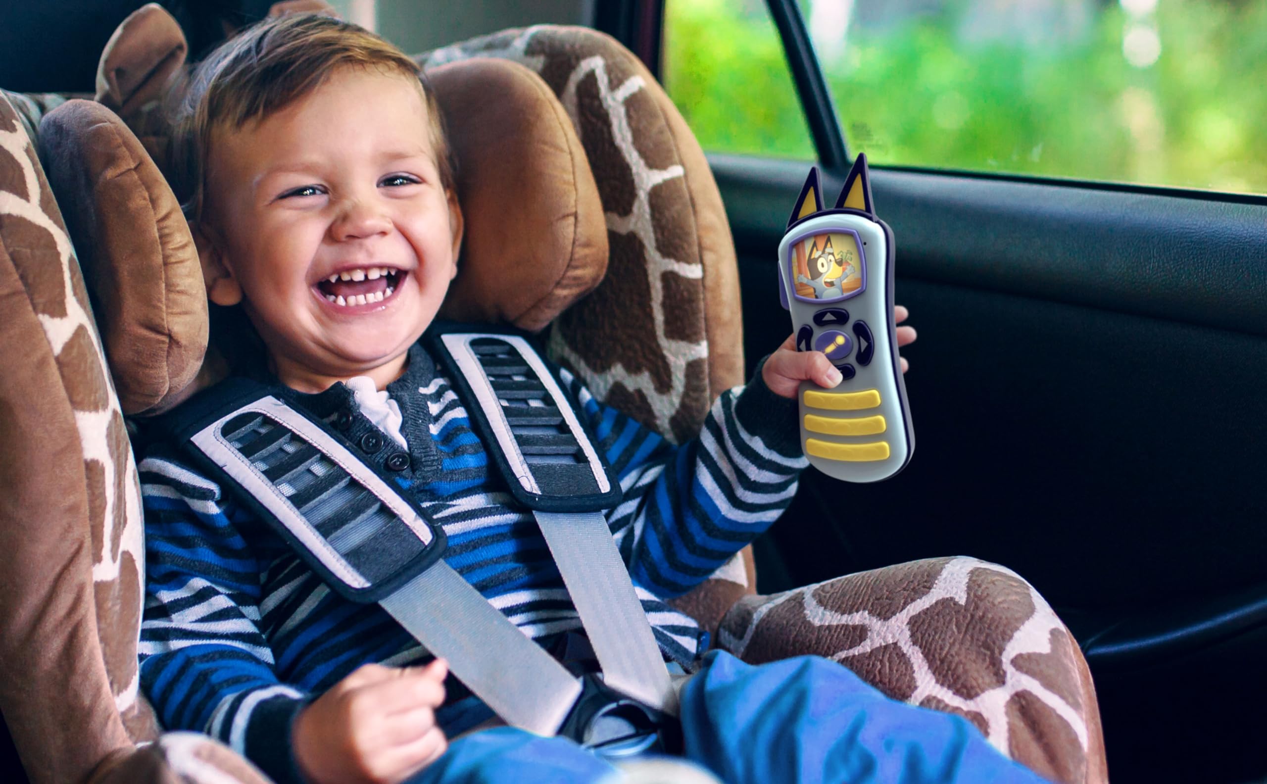 Bluey Toy Remote Control for Kids - Interactive Learning Toy with Music & Sound Effects | Perfect Gift for Bluey Fans | Pretend Play, Role Play & Early Childhood Development