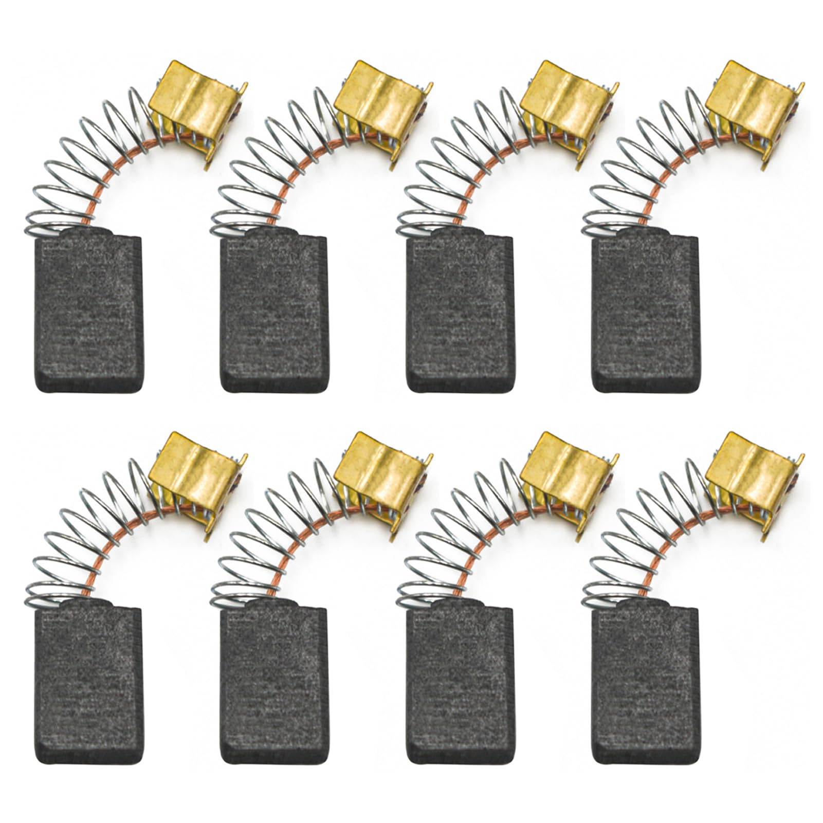 CB407 Carbon Brushes Replacement (4 Pair) for Makita Power Tools - Compatible with Rotary Drills, Jig Saws, Hammer Drills, Electric Screwdrivers & Sanders | Perfect for DIY Projects, Woodworking & Professional Construction Use