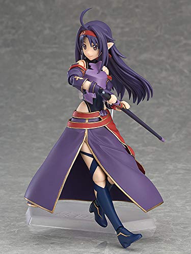Max Factory Sword Art Online Alicization War of Underworld Yuuki Figma Action Figure - Anime Collectible Toy for Fans & Display - Perfect for Cosplay, Gaming Rooms & Anime Decor