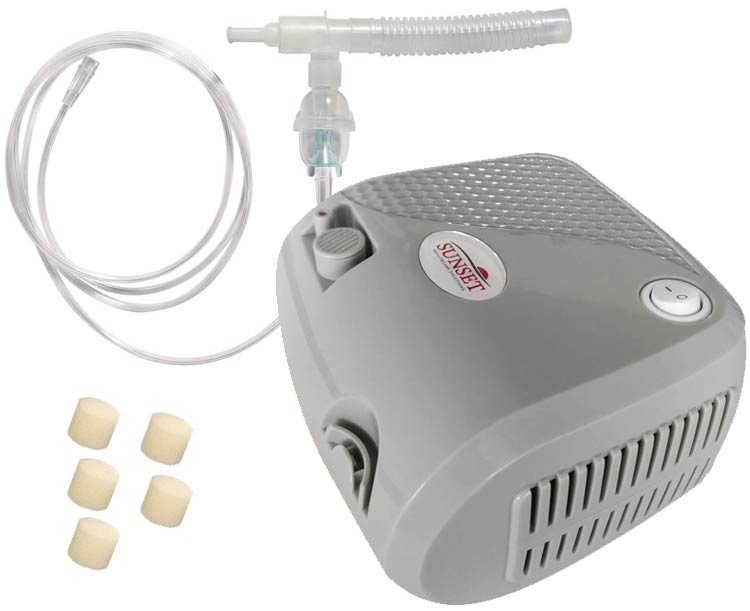 NEB100 Portable Compressor Nebulizer for Adults & Kids - Fast & Quiet Breathing Treatment for Asthma, Allergies, and COPD - Home & Travel Use
