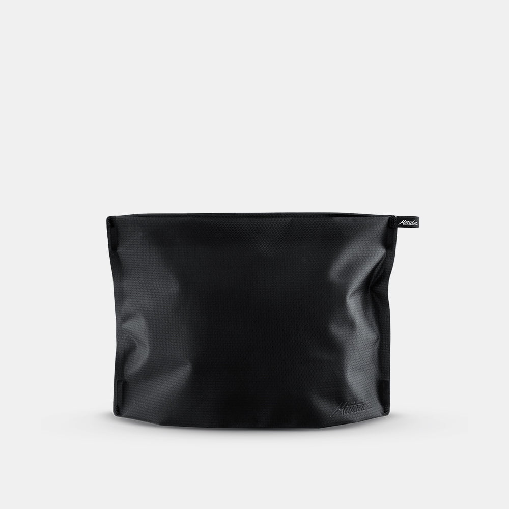 Matador FlatPak Zipper Toiletry Case - Waterproof Travel Cosmetic Bag for Toiletries & Makeup | Perfect for Camping, Gym & Air Travel