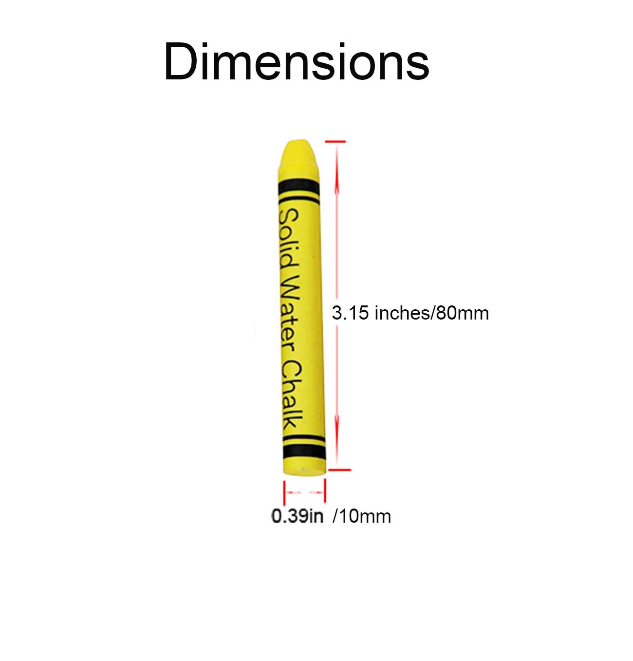VOVCIG Upgrade Non-Toxic Dustless Chalk - Water-Soluble, Dust-Free Colored Chalk for Kids & Classrooms - Easy Clean with Damp Cloth - Perfect for School, Home & Office Whiteboards