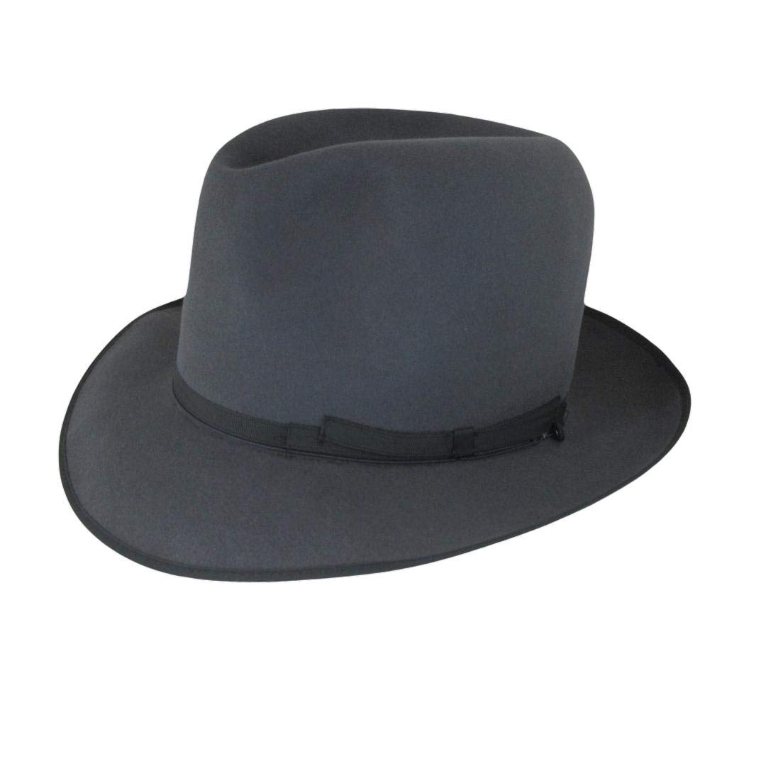 Borsalino Alessandria Fur Felt Hat - Elegant Winter Fashion Accessory